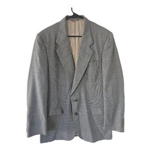 Christian Dior Monsieur Blazer Sports Coat Men Sz 43L Gray 2Button USA Exellent